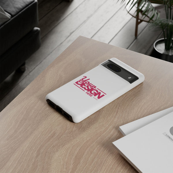 Customizable Tough Phone Case – Personalized Protective Cover with Name or Photo, Shockproof Case for Google Pixel Phone, Durable Gift Idea