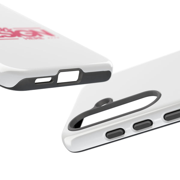 Customizable Tough Phone Case – Personalized Protective Cover with Name or Photo, Shockproof Case for Samsung Phones, Durable Gift Idea