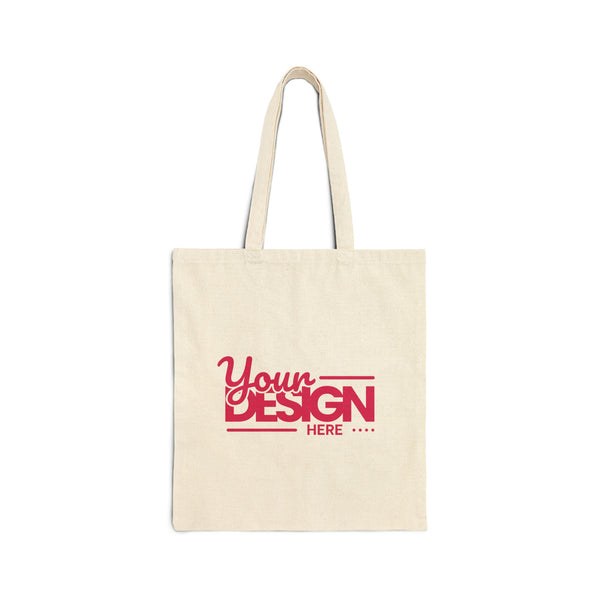 Personalized Cotton Canvas Tote Bag, Custom Shopping Tote, Gift for Her, Eco-Friendly Bag, Beach Bag, Everyday Use