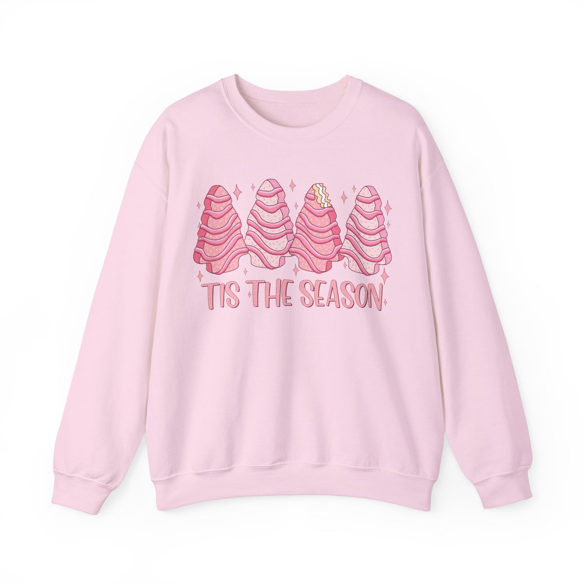 Tis the Season Crewneck Sweatshirt - Whimsical Christmas Tree Christmas Sweater - Holiday Spirit