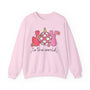 Joyful Ornaments Crewneck Sweatshirt - Playful Holiday Spirit Christmas Sweater - Christmas Apparel