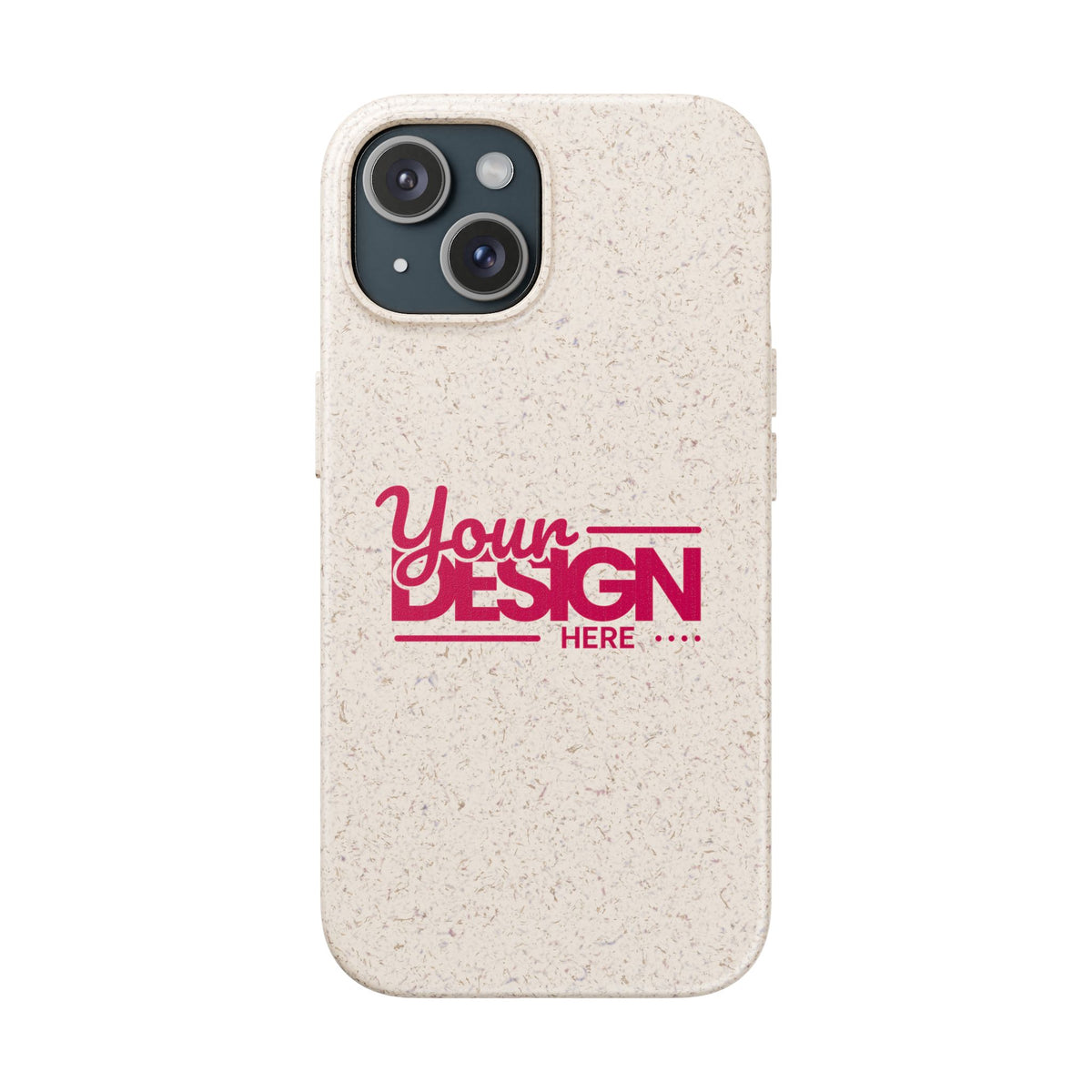 Biodegradable Phone Case – Eco-Friendly Custom Design Cover, Personalized Sustainable Protective Case for iPhone