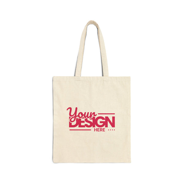 Personalized Cotton Canvas Tote Bag, Custom Shopping Tote, Gift for Her, Eco-Friendly Bag, Beach Bag, Everyday Use