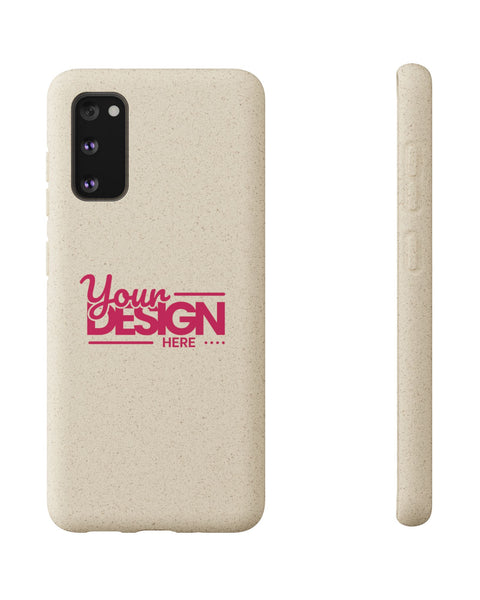Biodegradable Phone Case Eco Friendly Custom Design For Samsung