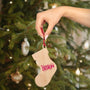 Personalized Wooden Ornaments, Custom Stocking Decor, Holiday Tree Decoration, Unique Gift Idea, Christmas Ornament