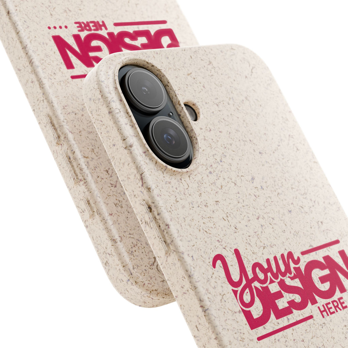 Biodegradable Phone Case – Eco-Friendly Custom Design Cover, Personalized Sustainable Protective Case for iPhone