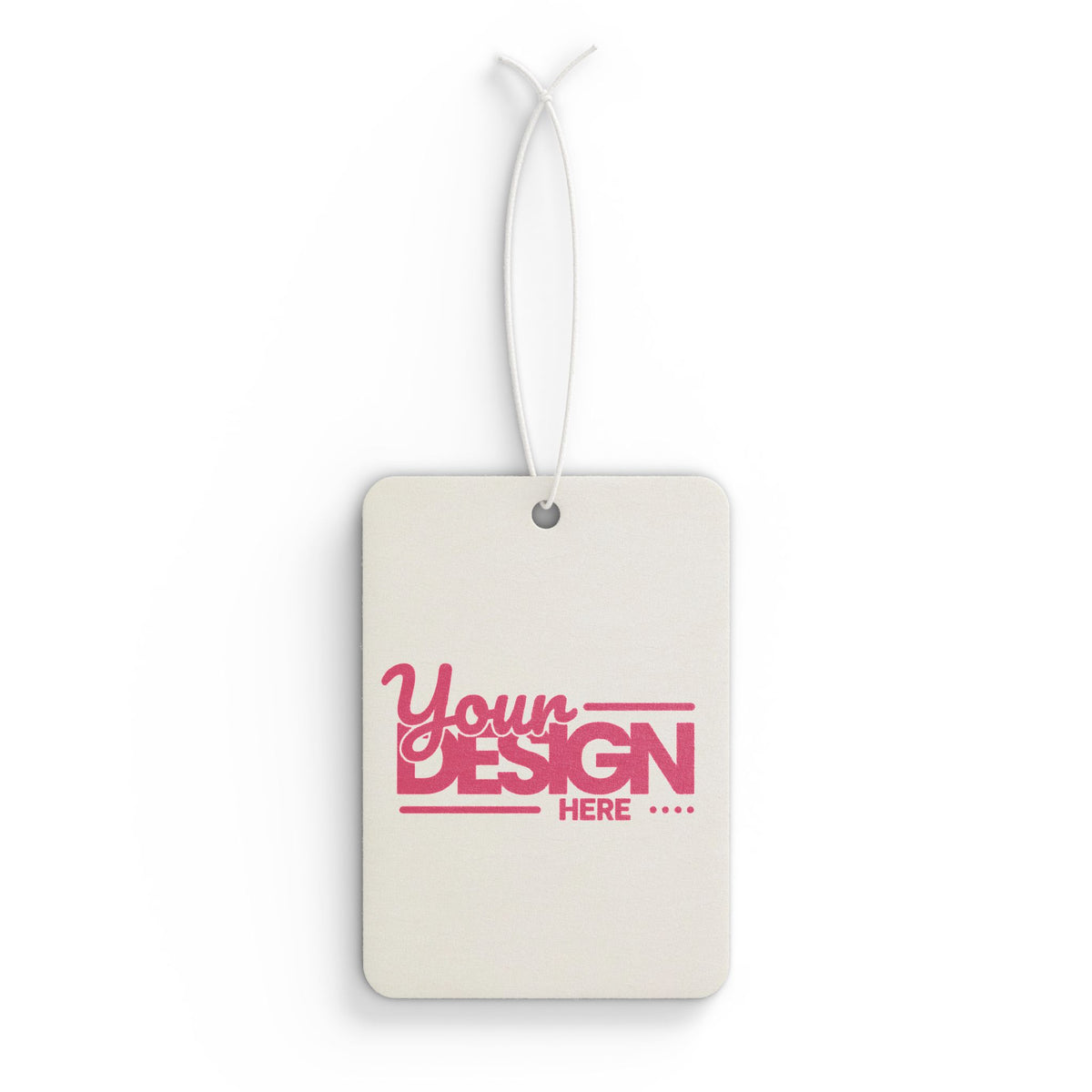 Customizable Car Air Freshener With Your Design Personal Auto Decor Gift by Printify