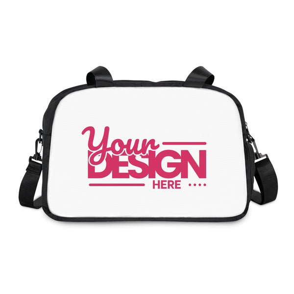 Fitness Duffle Bag – ‘Your Design Here’ Custom Gym Handbag, Personalized Sports Travel Bag for Men & Women