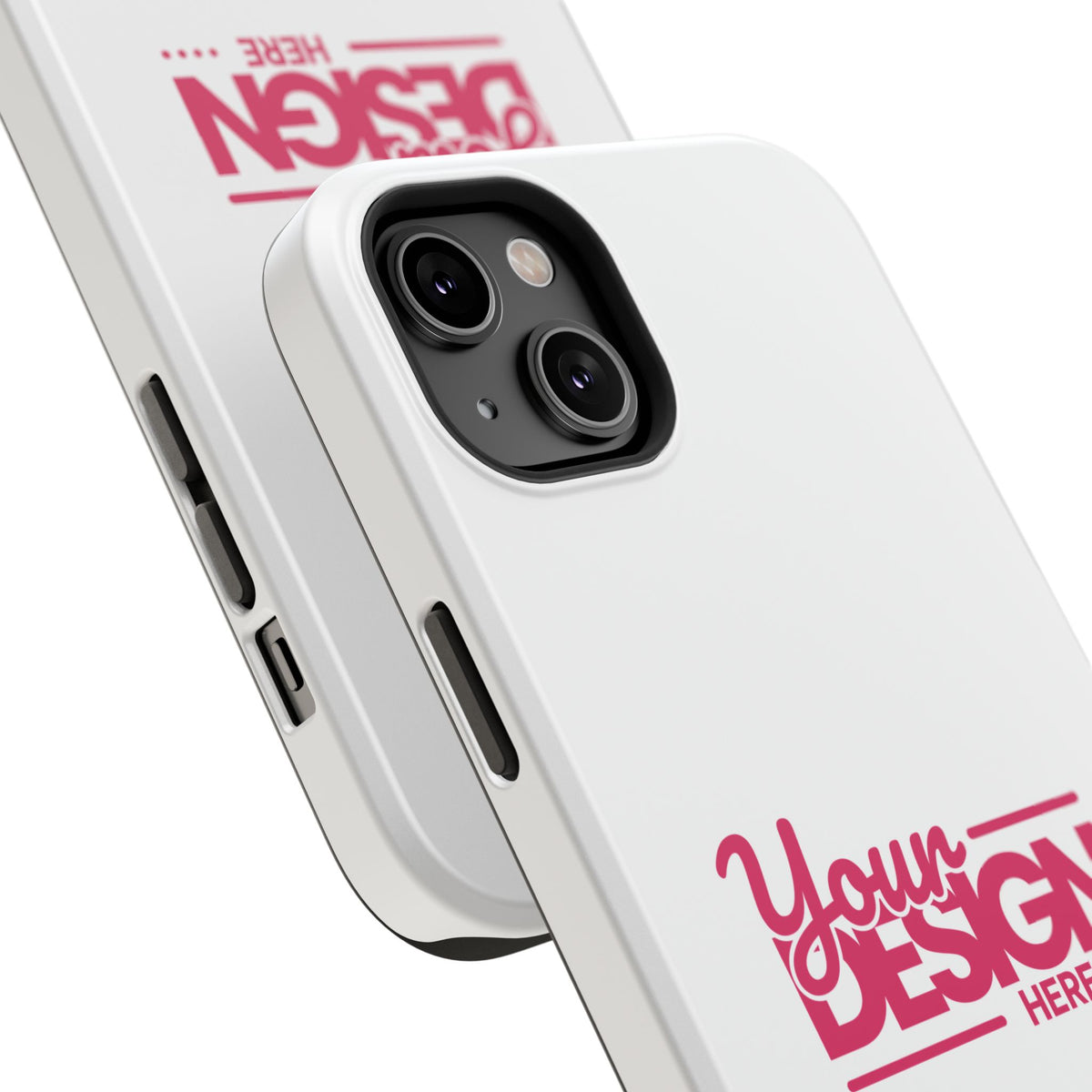 Customizable Impact-Resistant Phone Case – Personalize with Your Design, Durable Shockproof Cover for iPhone