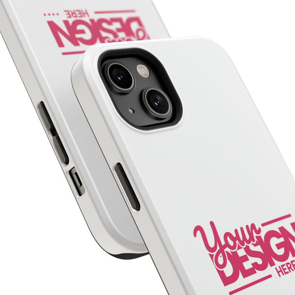 Customizable Impact-Resistant Phone Case – Personalize with Your Design, Durable Shockproof Cover for iPhone