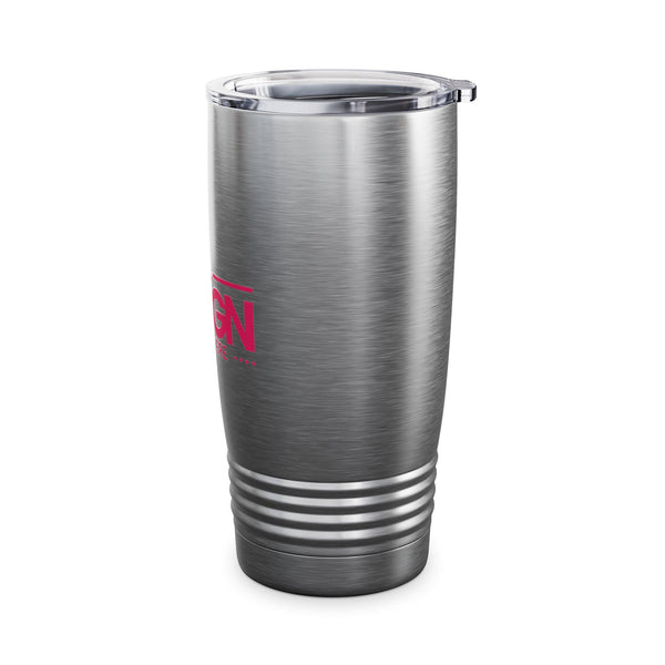 Personalized Ringneck Tumbler, 20oz - Travel Mug for Hot & Cold Drinks, Custom Design, Perfect Gift for Any Occasion