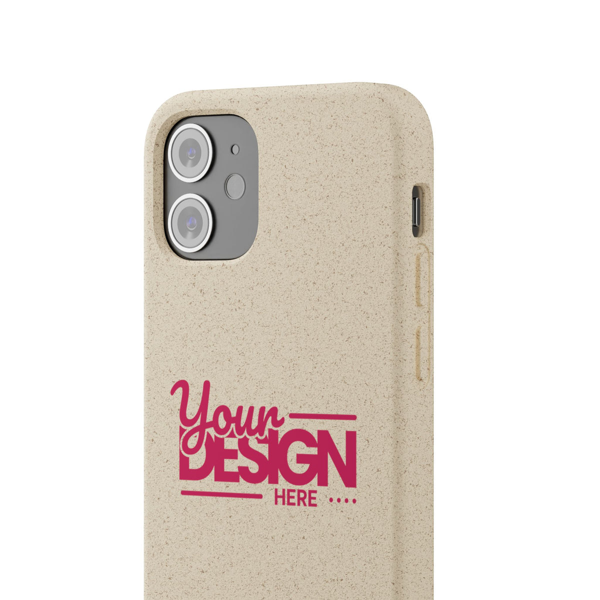 Biodegradable Phone Case – Eco-Friendly Custom Design Cover, Personalized Sustainable Protective Case for iPhone