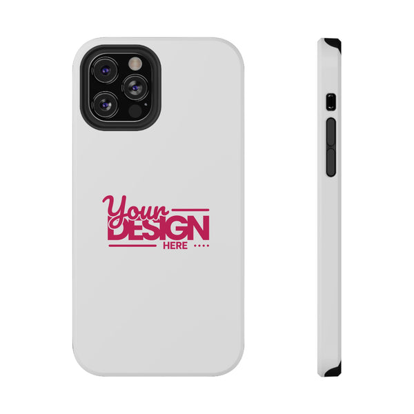 Customizable Impact-Resistant Phone Case – Personalize with Your Design, Durable Shockproof Cover for iPhone