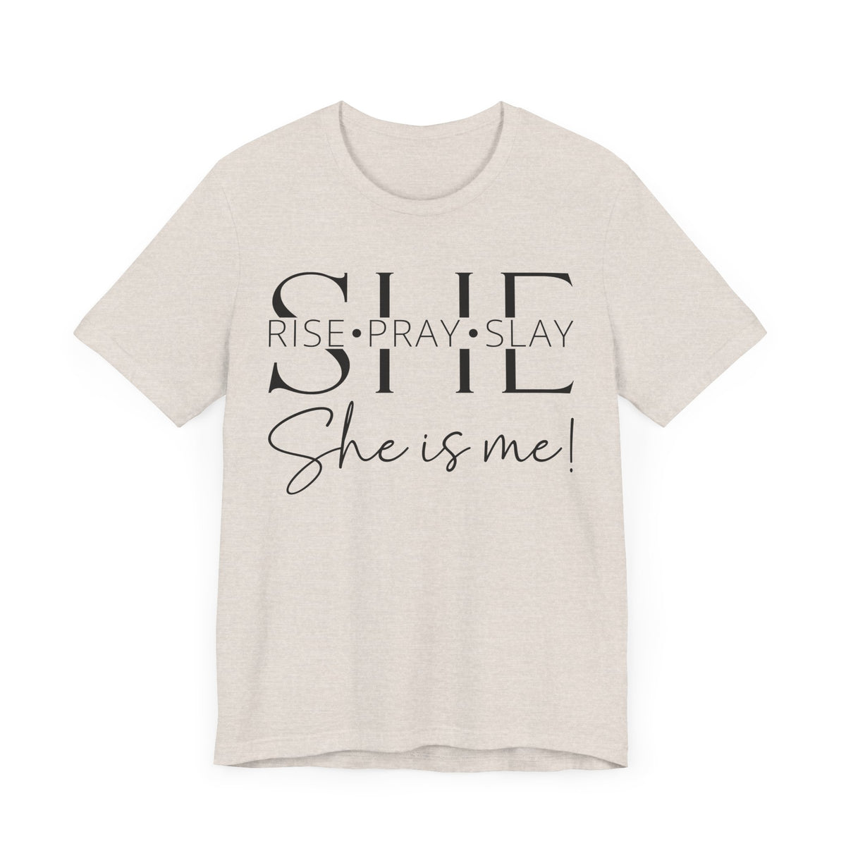 She Is Strong, Fierce, Brave - Motivational Women's Tee