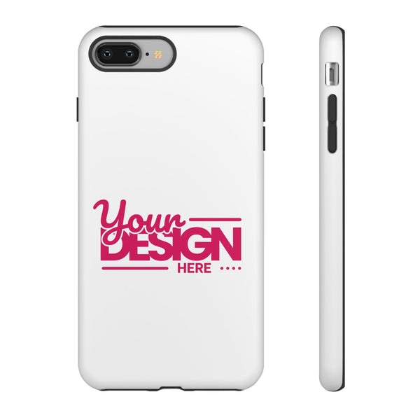 Customizable Tough Phone Case – Personalized Protective Cover with Name or Photo, Shockproof Case for iPhone & Samsung, Durable Gift Idea