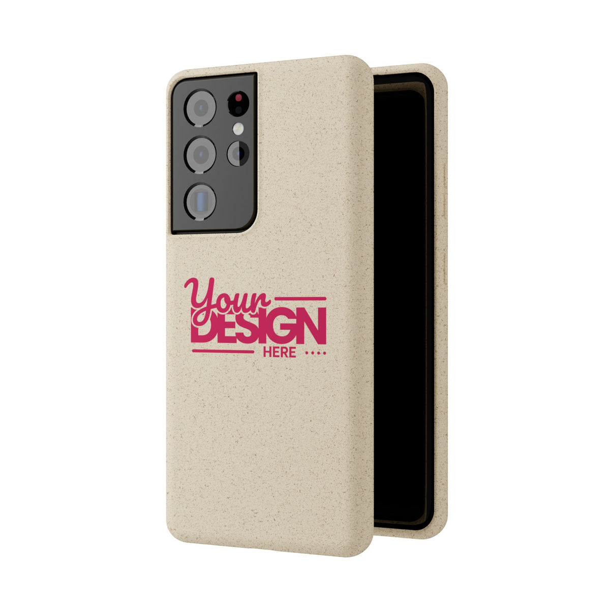 Biodegradable Phone Case – Eco-Friendly Custom Design Cover, Personalized Sustainable Protective Case for Samsung
