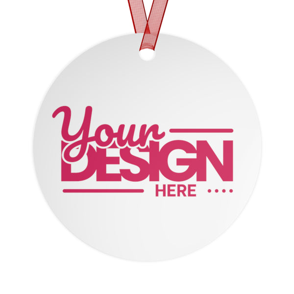 Customizable Metal Ornaments, Personalized Holiday Decorations, Unique Gifts, DIY Ornaments, Custom Keepsakes