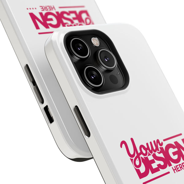 Customizable Impact-Resistant Phone Case – Personalize with Your Design, Durable Shockproof Cover for iPhone