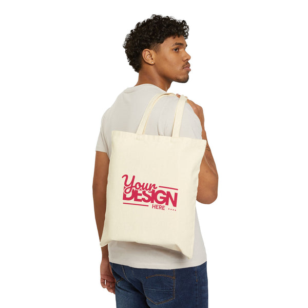 Personalized Cotton Canvas Tote Bag, Custom Shopping Tote, Gift for Her, Eco-Friendly Bag, Beach Bag, Everyday Use