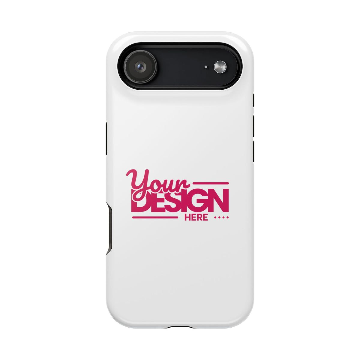 Customizable Impact-Resistant Phone Case – Personalize with Your Design, Durable Shockproof Cover for iPhone