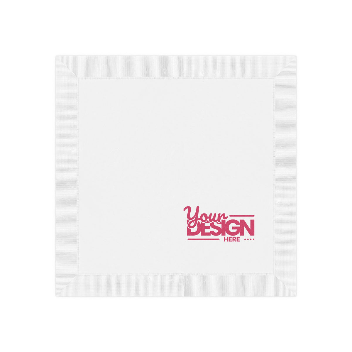 Custom-Design Napkins, Elegant Party Decor, Personalized Wedding Tableware, Custom Event Supplies, Stylish Entertaining Essentials