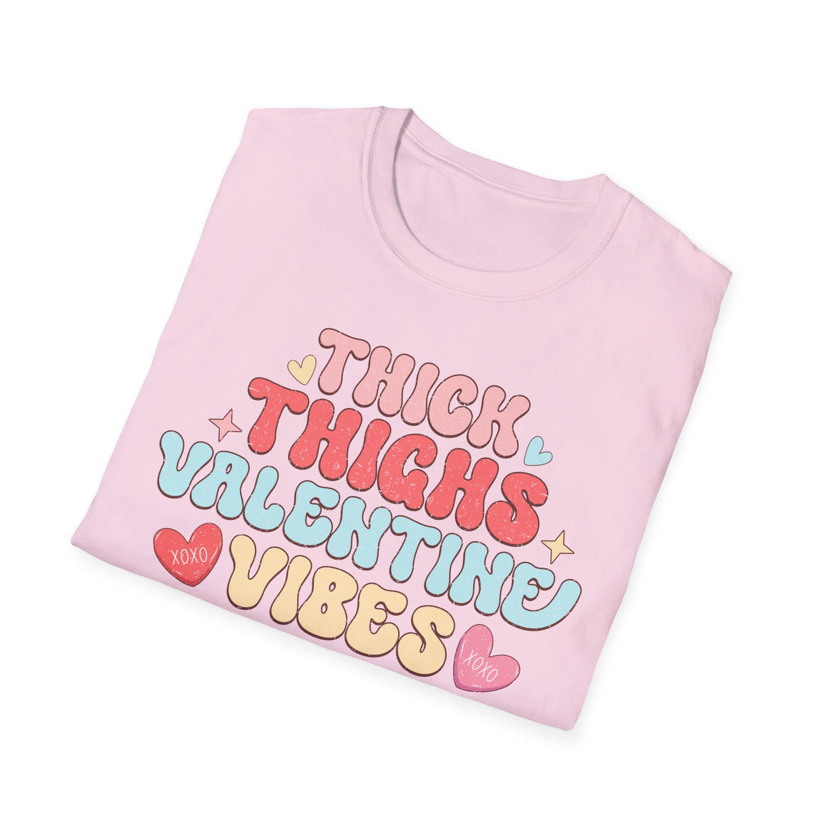 Valentine Vibes  Valentine T-Shirt - Love Shirt - Heart Graphic Valentine's Tee