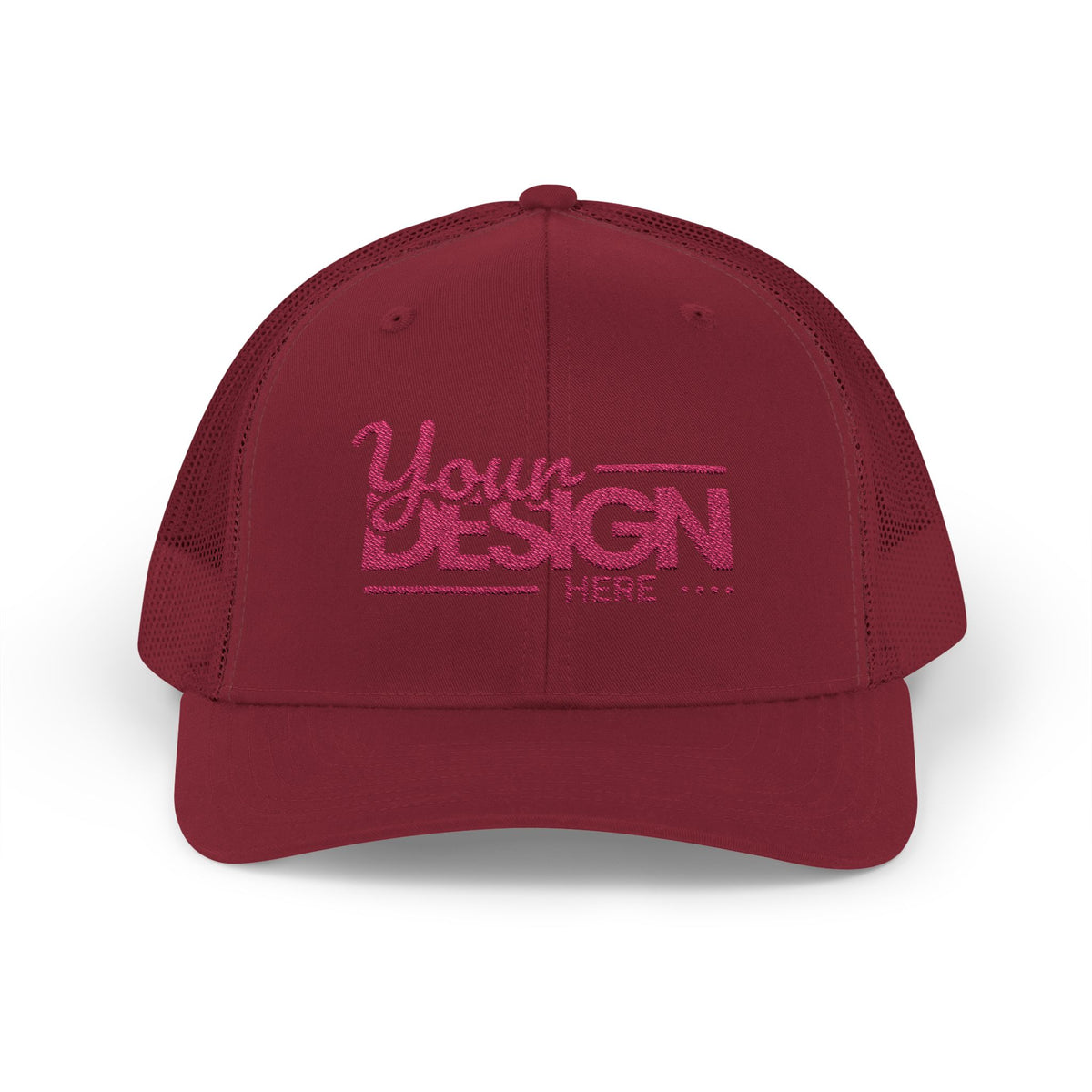 Sparkle Mesh Trucker Cap – Custom ‘Your Design Here’ Embroidered Snapback, Personalized Glitter Hat for Women & Events