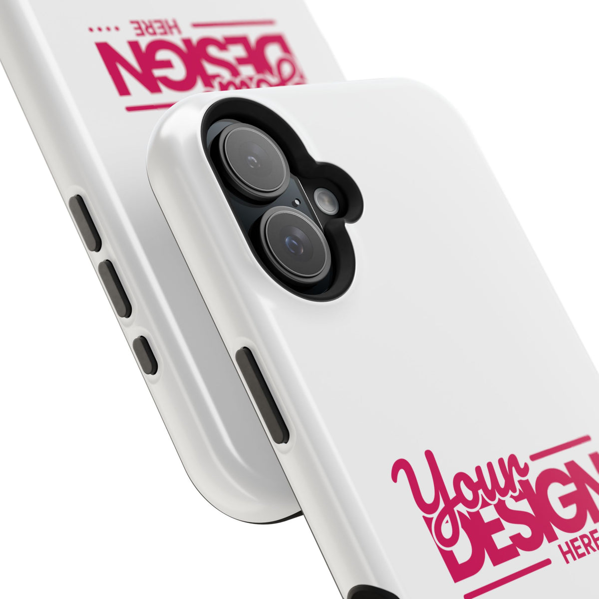 Customizable Impact-Resistant Phone Case – Personalize with Your Design, Durable Shockproof Cover for iPhone