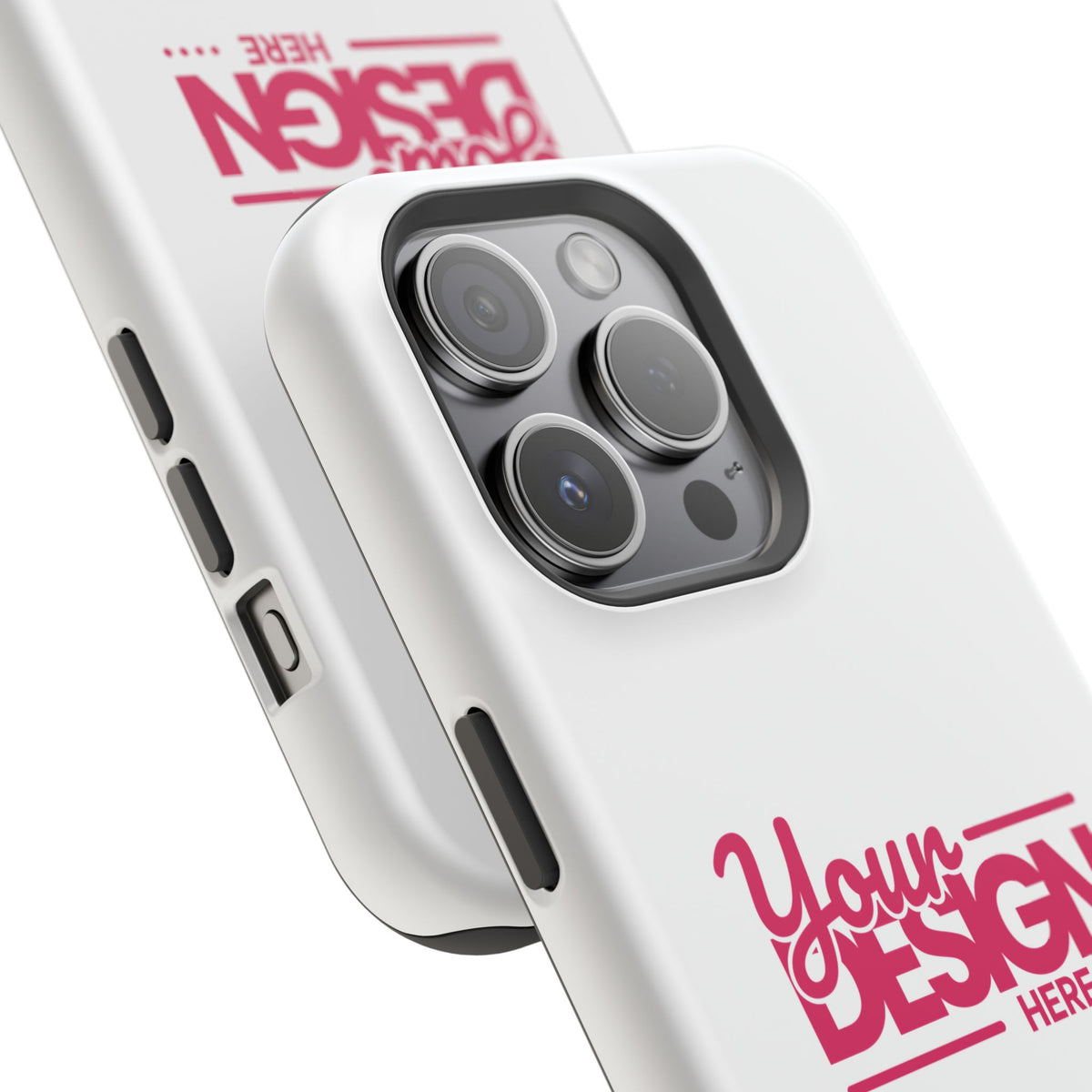 Customizable Impact-Resistant Phone Case – Personalize with Your Design, Durable Shockproof Cover for iPhone