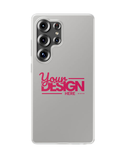 Customizable Flexi Phone Case Personalize With Name Or Photo For Samsung