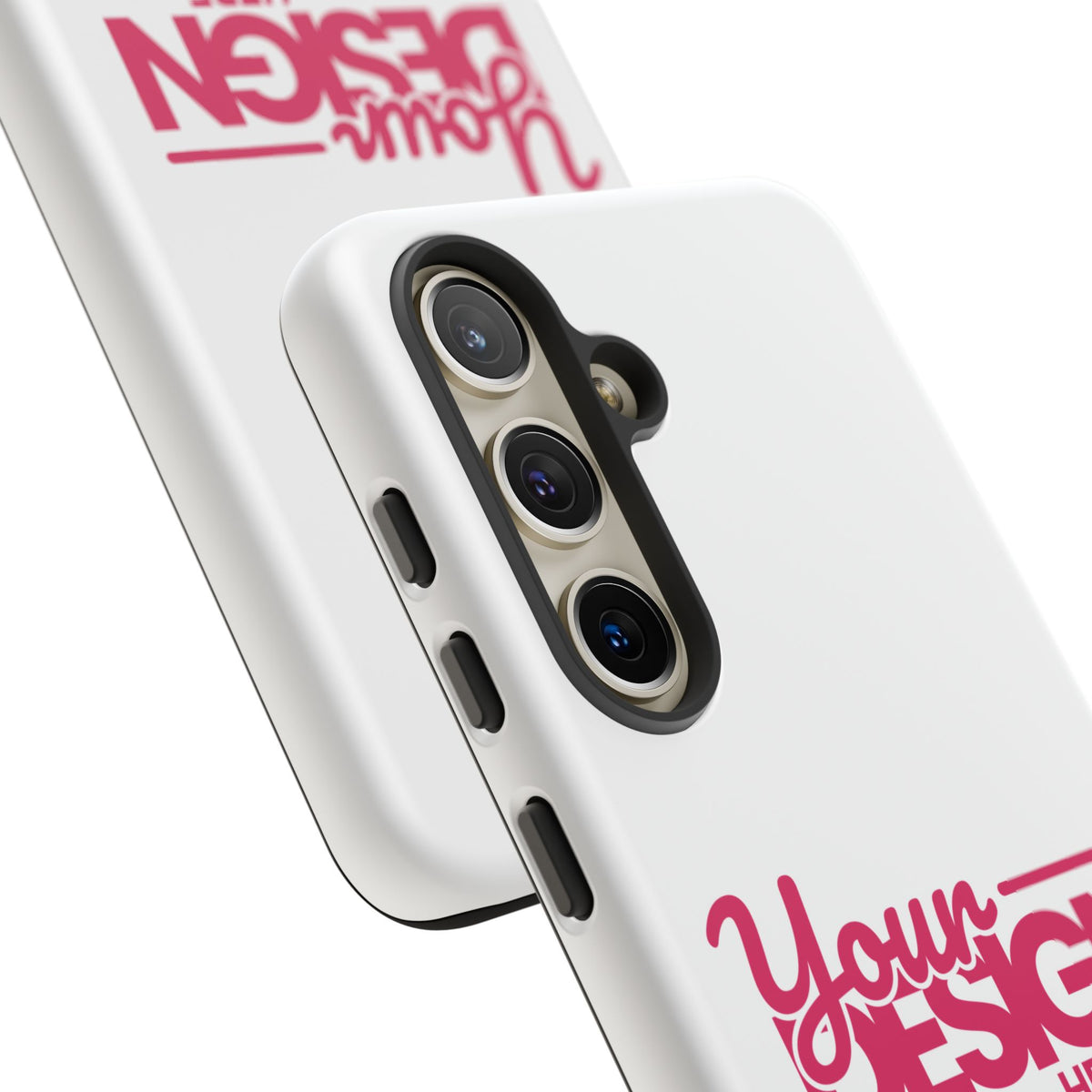 Customizable Tough Phone Case – Personalized Protective Cover with Name or Photo, Shockproof Case for Samsung Phones, Durable Gift Idea