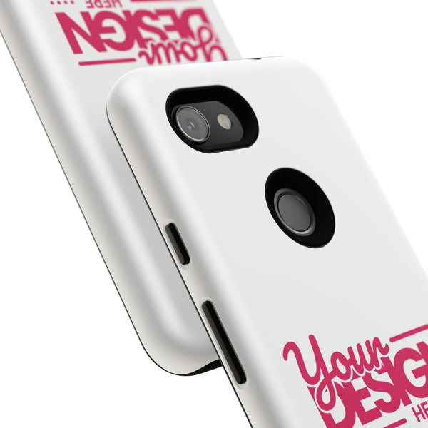 Customizable Tough Phone Case – Personalized Protective Cover with Name or Photo, Shockproof Case for Google Pixel Phone, Durable Gift Idea