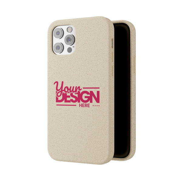 Biodegradable Phone Case – Eco-Friendly Custom Design Cover, Personalized Sustainable Protective Case for iPhone