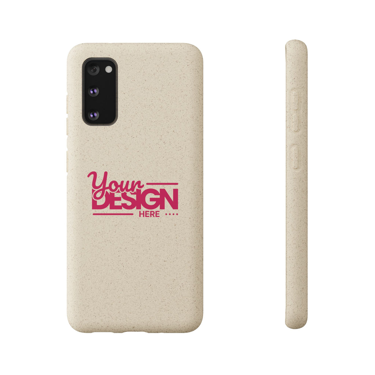 Biodegradable Phone Case – Eco-Friendly Custom Design Cover, Personalized Sustainable Protective Case for Samsung