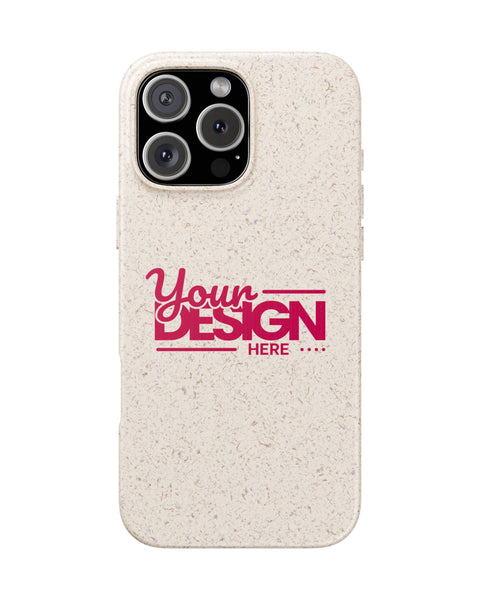 Biodegradable Phone Case Eco Friendly Custom Design for iPhone