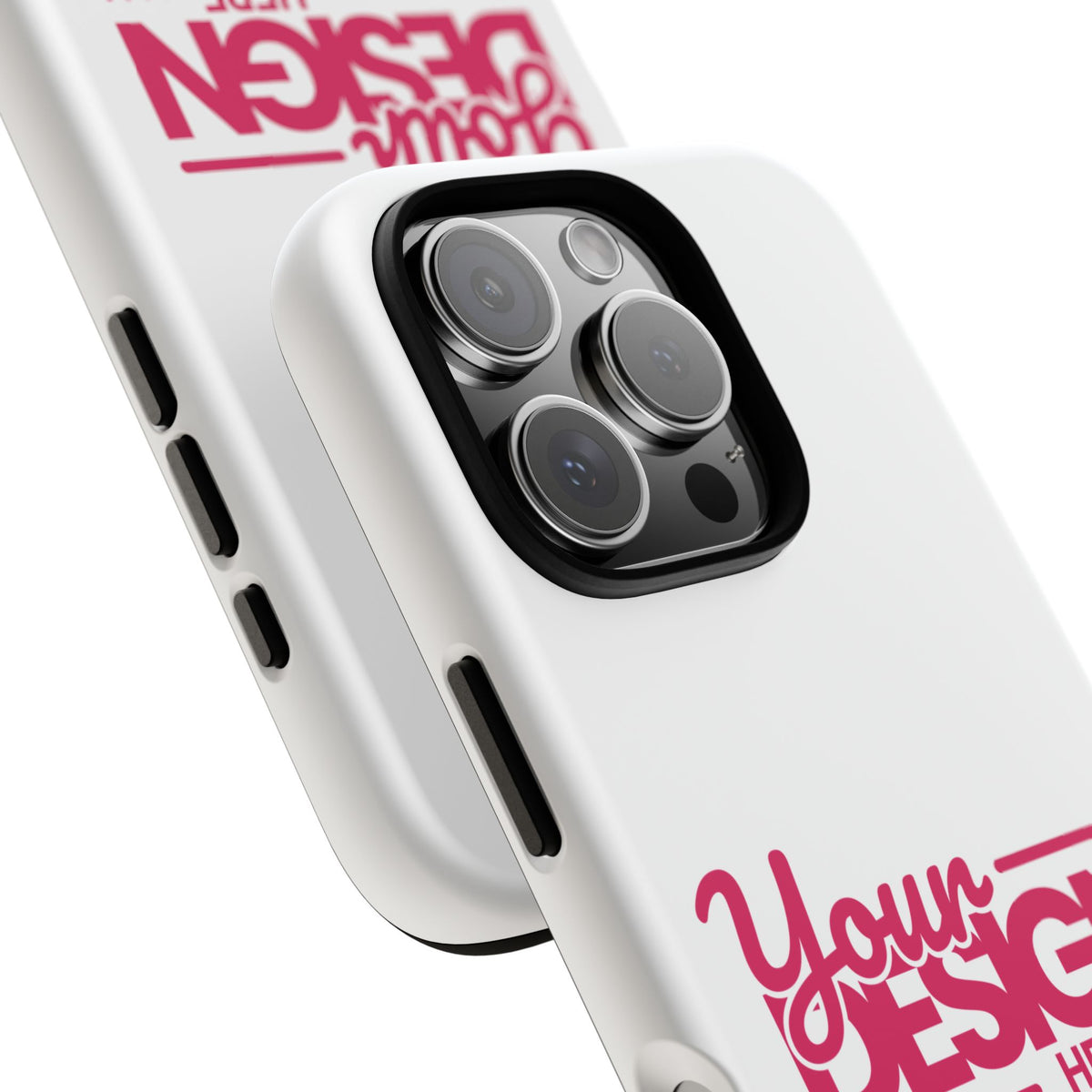 Customizable Tough Phone Case – Personalized Protective Cover with Name or Photo, Shockproof Case for iPhone & Samsung, Durable Gift Idea