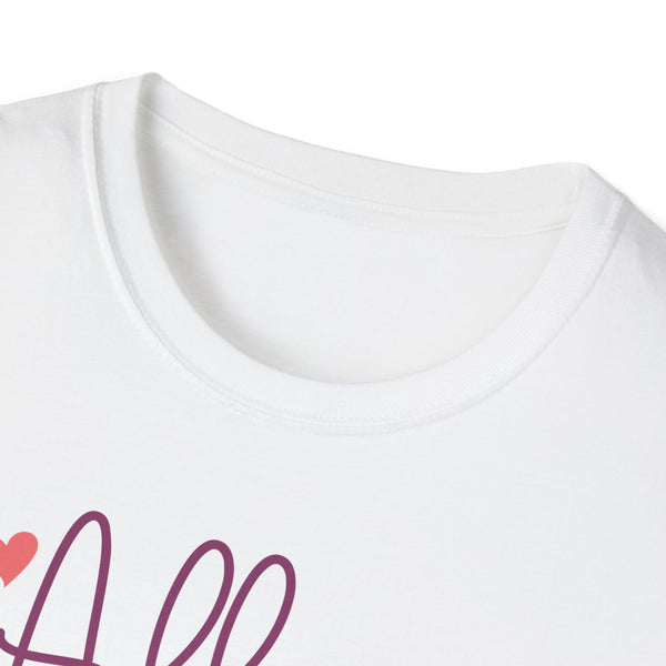 All You Need Is Love Valentine T-Shirt - Love Shirt - Heart Graphic Valentine's Tee