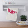 Personalized Cotton Tea Towels - Custom Kitchen Decor, Eco-Friendly Gift, Wedding Registry, Housewarming, Holiday Gift