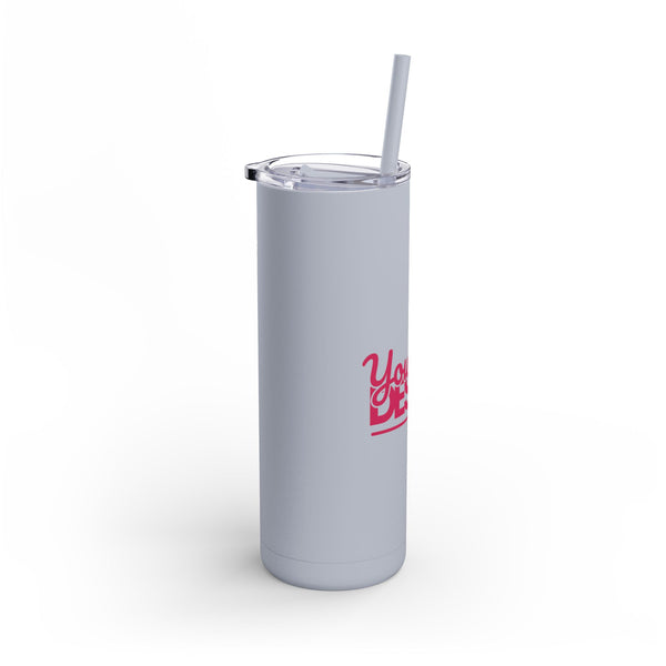 Personalized 20oz Matte Tumbler, Custom Drinkware, Travel Mug, Gift for Her, Birthday, Holiday