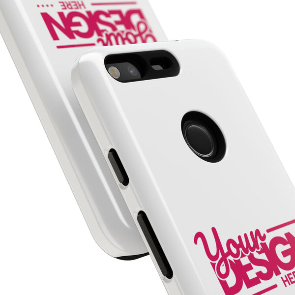 Customizable Tough Phone Case – Personalized Protective Cover with Name or Photo, Shockproof Case for Google Pixel Phone, Durable Gift Idea