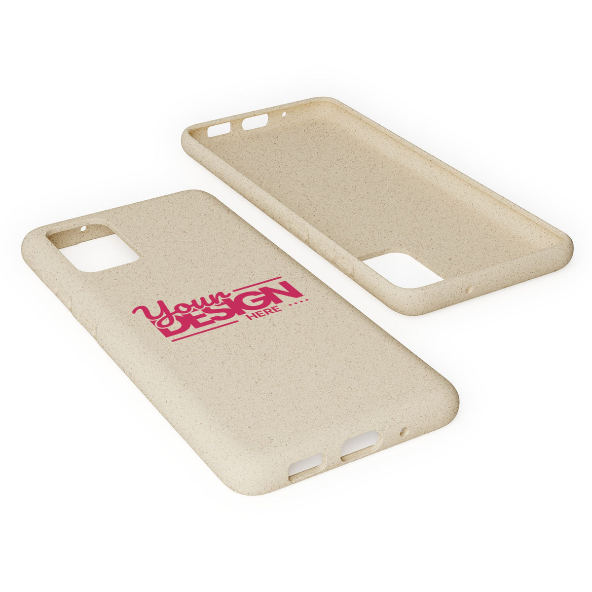Biodegradable Phone Case – Eco-Friendly Custom Design Cover, Personalized Sustainable Protective Case for Samsung