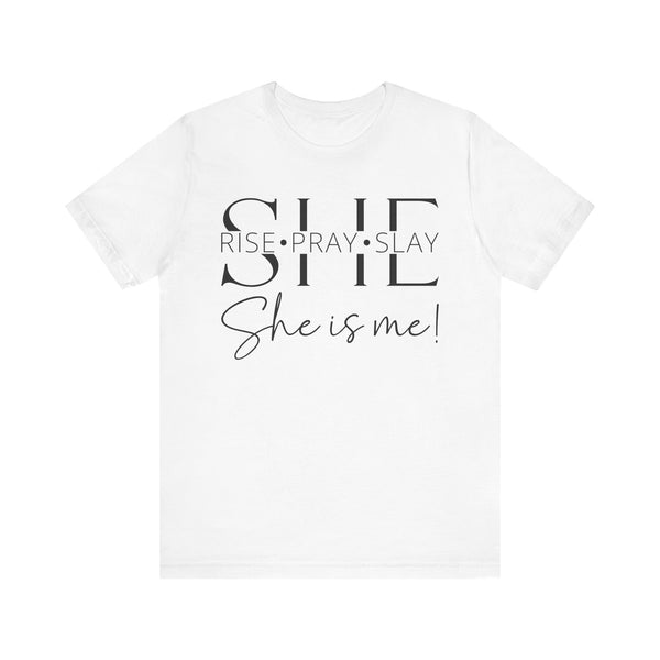 She Is Strong, Fierce, Brave - Motivational Women's Tee