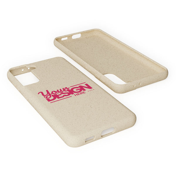 Biodegradable Phone Case – Eco-Friendly Custom Design Cover, Personalized Sustainable Protective Case for Samsung