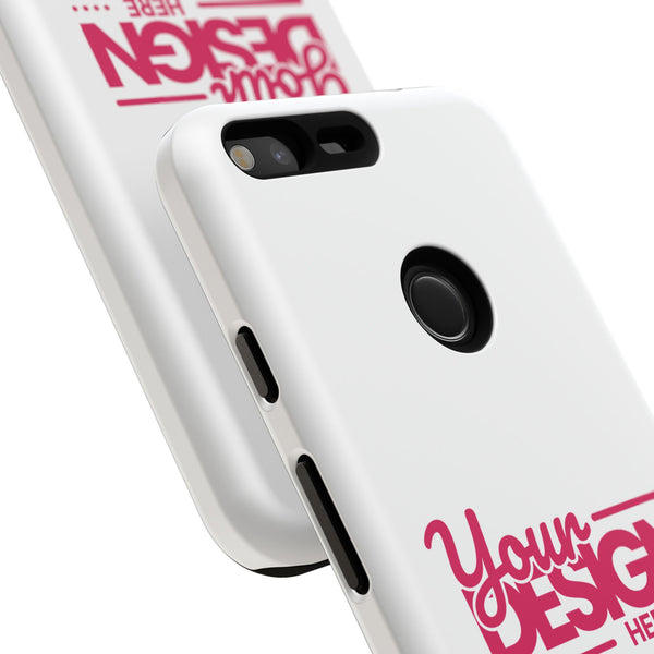 Customizable Tough Phone Case – Personalized Protective Cover with Name or Photo, Shockproof Case for Google Pixel Phone, Durable Gift Idea