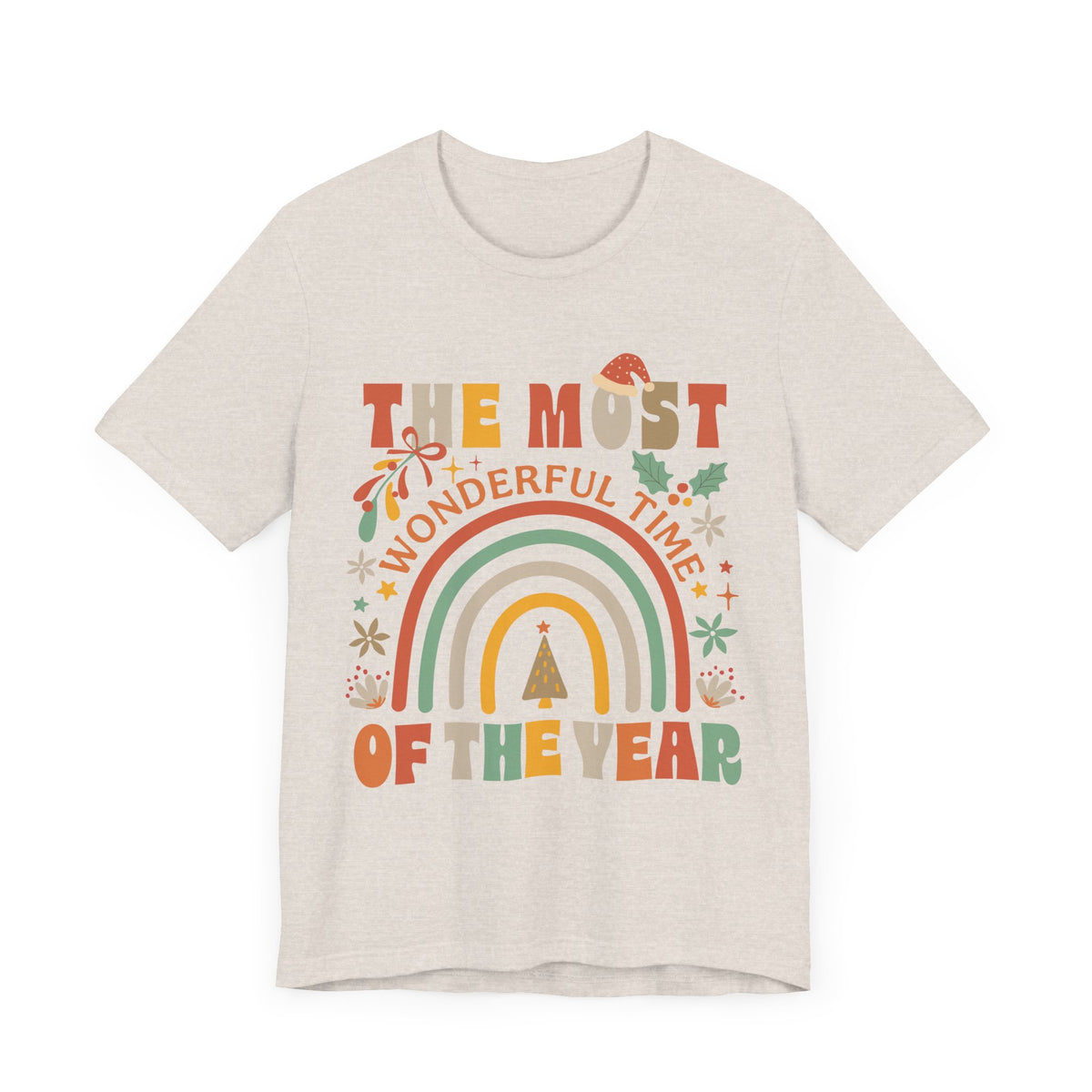 The Most Wonderful Time of the Year T-Shirt - Vibrant Holiday Design