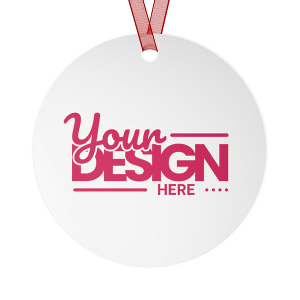 Customizable Metal Ornaments, Personalized Holiday Decorations, Unique Gifts, DIY Ornaments, Custom Keepsakes