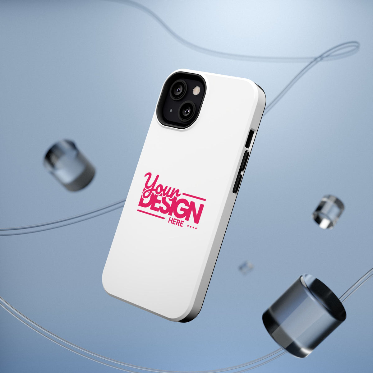 Customizable Impact-Resistant Phone Case – Personalize with Your Design, Durable Shockproof Cover for iPhone