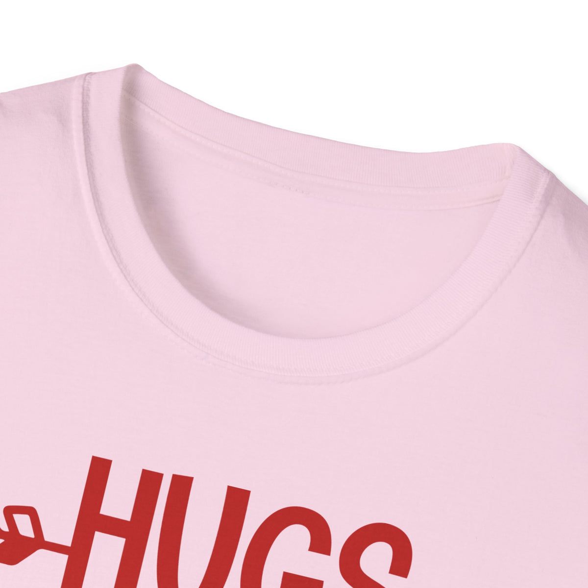 Hugs Valentine T-Shirt - Love Shirt - Heart Graphic Valentine's Tee