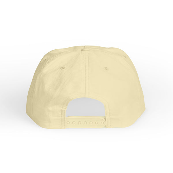 Custom Surf Cap – Lightweight Quick-Dry Recycled Nylon Snapback, Personalized Beach Hat with Breathable Mesh & Relaxed Fi