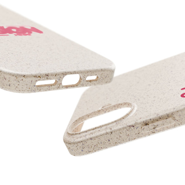 Biodegradable Phone Case – Eco-Friendly Custom Design Cover, Personalized Sustainable Protective Case for iPhone